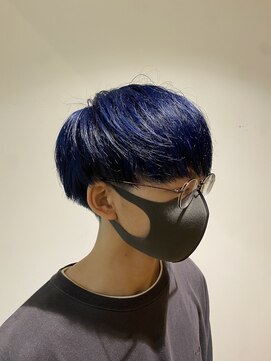 バディヘア イクス(BUDDY HAIR exx) ネイビーブルー