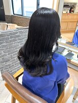 プラグ バイ ネオリーブ(plug by neolive)&nbsp;黒髪×髪質改善 [髪質改善/縮毛矯正/レイヤーカット]韓国A