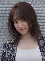 アース 大宮宮原店(HAIR&MAKE EARTH) フリンジバングのマッシュウルフ