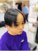 お洒落キッズ☆センターパート☆   <理容室>/メンズ/バーバー