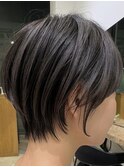 10代20代30代小顔顔まわり似合わせ耳かけショート