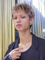 シティ(CITY) 【メンズstyle】ベリーショートニュアンスパーマグレーベージュ