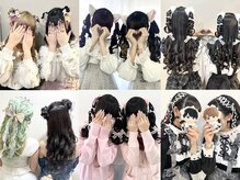 ヘアセットサロン ミント(Hair set salon MINT)の雰囲気（お友達同士でのご来店も多く、お揃いヘアとってもオススメです☆）