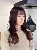 ロングウルフ/ボルドーカラー