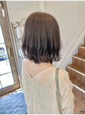 切りっぱなしボブ/ウェーブ【水戸/水戸駅】