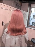 【KAZKI指名限定】ブリーチ2回でできる♪ピンクベージュ♪