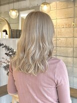 ハナタバ(hanataba)&nbsp;＊ケアブリーチでホワイトベージュ＊