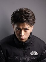 メンズサロン ゴールド 名古屋(GOALD) ツイストスパイラルパーマ　ツーブロ　マッシュ　メンズパーマ