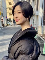 ロータス(Lotus)&nbsp;暗髪でも似合う♪ショートボブ担当カタダ