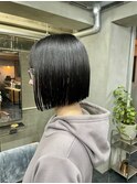 前下りきりっぱボブ