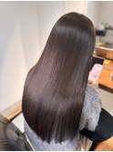 髪質改善＋艶感ブラウン