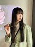 【人気No.1】カット＋色素改善カラー＋ルムオリ髪質改善トリートメント