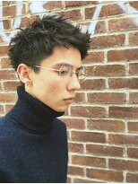 アパレル男子に大人気！くせ毛風マッシュパーマ《小顔》メンズ