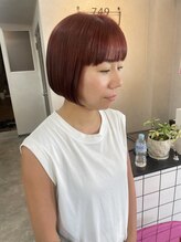 ナジック(749)&nbsp;タッセルボブ×レッドカラー
