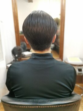 プリバート メンズツーブロックカット