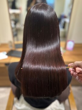 ナル 新宿(nalu) nalu新宿/髪質改善/縮毛矯正/METEO/透明感/インナーカラー/新宿