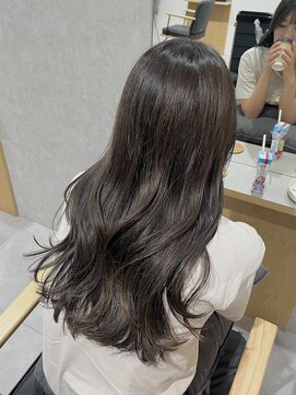 ソルア 上本町(solua) 韓国風ヘア / グレージュ / 高濃度水素カラー / 20代 / 30代