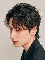 レタッチ バイ フィフス 天神大名(RETOUCH by fifth)&nbsp;福岡天神ゆるめシャドウパーマメンズマッシュウルフカット緩め