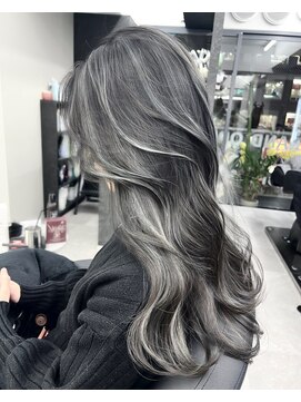 アルドーレ(Ardore) コントラスト極ハイライト☆グレーベージュ☆20代30代40代