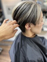 カット ハウス ボブ CUT HOUSE BOB&nbsp;ショート☆コントラストハイライト♪