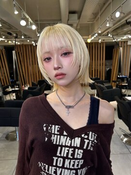 メゾンアクア 表参道(Maison ACQUA) レイヤーボブ/切りっぱなし/ウルフ/ハッシュボブ/ミディアム