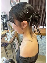 ミスターグッドモーニング(MR.GOOD MORNING)&nbsp;黒髪タイトarrange