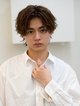 men's salon es. 新宿 メンズカット/メンズパーマ/メンズヘア【メンズサロン エス】 ニュアンスパーマ/波巻きツイストスパイラル[新宿/メンズ/men's]