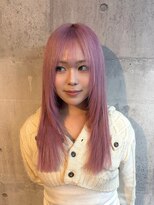 コワファースト長崎シャンプーボーイ 2nd(COIFF1RST 長崎 SHAMPOO BOY)&nbsp;長崎で叶えるハイトーン ペールピンク 韓国 レイヤー