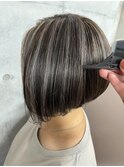 西葛西白髪ぼかしハイライト/西葛西/白髪ぼかし/脱白髪染め