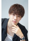 men'shair/波巻きツイストスパイラル/ニュアンスパーマ
