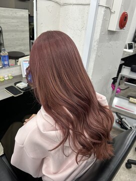 ヴィヒタ 川越 本川越(VIHTA.) ピンクベージュピンクミルクティーケアブリーチ川越本川越
