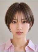 大人ショート/ショートボブ/くびれショート/丸みショート/表参道