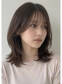 大人くびれミディ × シアーブラウン