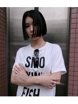 ハコ プラス(HACO+) 【Haco+】Miina_暗めカラー_ボブ