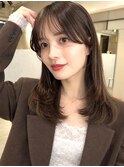 似合わせカット/レイヤーカット/髪質改善/透明感カラー［銀座］