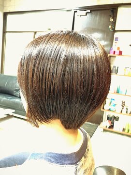 キャン 温品店(CAN) 【CAN】 大人女子に大人気☆前下がりショートボブ