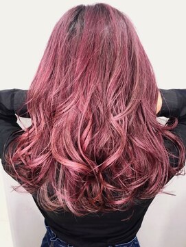 アース コアフュールボーテ 上越店(EARTH coiffure beaute) カシスピンク