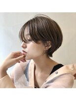 アロン(Allons Ginza)&nbsp;【秋谷一洋】シルエット重視ナチュラルなショートスタイル