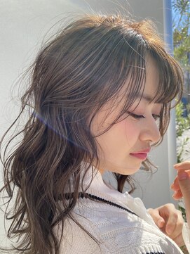 ザ シー 海老名(The C) ゆるふわセミロング/シアーベージュ