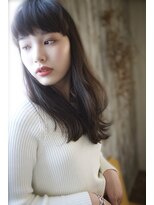 クレドガーデン 吉祥寺店(CRED GARDEN) グラマラス&アンニュイ×ローレイヤー厚め前髪カット/吉祥寺