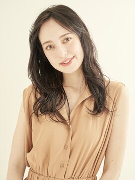 エンタク 新宿三丁目店(enntaku) マロンベージュ/Aライン/かきあげ/くすみカラー[新宿三丁目]