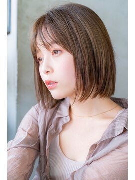 ケイト(kate) 【kate 】大宮 プツッとボブ×グレージュ