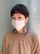 シーズ 栄(sea's)&nbsp;マッシュショート×デザインカラー