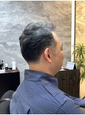 【清潔感&好印象ヘア】50代ビジネスマン クセ毛がまとまるヘア