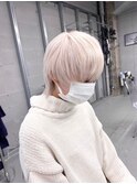 YU53_ホワイトベージュ ブリーチ3回~