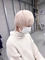 ペレ 渋谷(PELE)&nbsp;YU53_ホワイトベージュ ブリーチ3回~