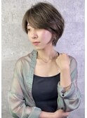 ［なんば］耳掛けショート/マッシュ/くびれショート