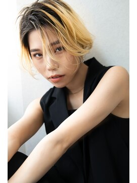 クロレ(CLORE) ツートーン大人ハンサムショート