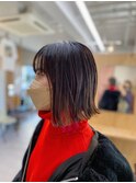 切りっぱなしボブ/外ハネボブ【AND CHILL渋谷】