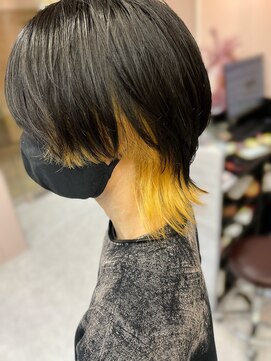 シグマ(SIGMA) 個性派ウルフカット×インナーカラー♪